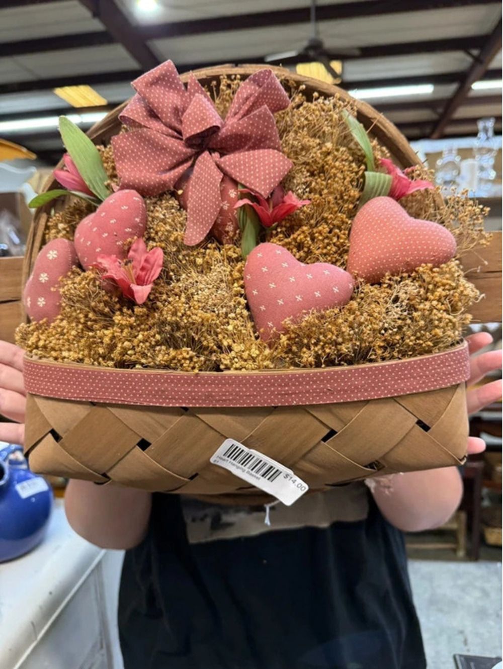 Heart Hanging Basket